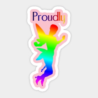 LGBTQ Proudly Sticker